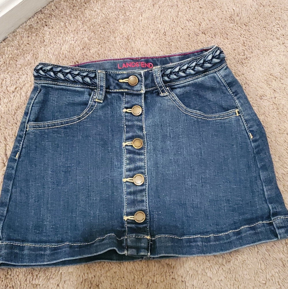 Girls jean skirt